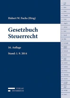 Gesetzbuch Steuerrecht von Fuchs,  Hubert W.