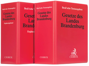 Gesetze des Landes Brandenburg und Ergänzungsband (neu) des Landes Brandenburg von Knöll,  Hans-Jochen