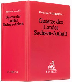 Gesetze des Landes Sachsen-Anhalt