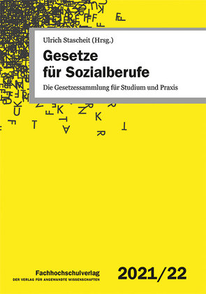 Gesetze für Sozialberufe von Stascheit,  Ulrich