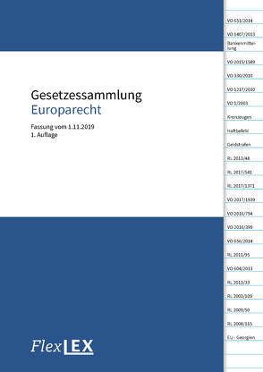 Gesetzessammlung Europarecht