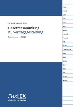 FlexLex Gesetzessammlung KS Vertragsgestaltung von Kissich,  Susanne