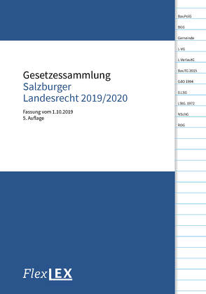 Gesetzessammlung Salzburger Landesrecht 2019/2020