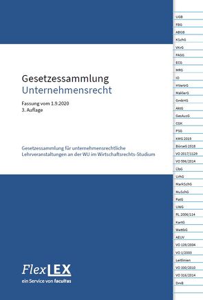 Gesetzessammlung Unternehmensrecht