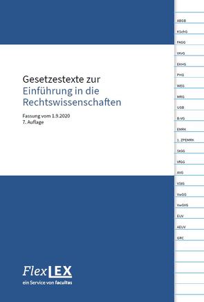 Gesetzestexte zur Einführung in die Rechtswissenschaften