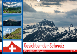 Gesichter der Schweiz – Die Waadtländer Alpen (Wandkalender 2021 DIN A3 quer) von Gaymard,  Alain