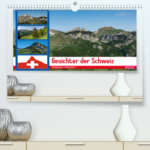 Gesichter der Schweiz – Walliser Weiden (Premium, hochwertiger DIN A2 Wandkalender 2022, Kunstdruck in Hochglanz) von Gaymard,  Alain