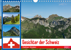 Gesichter der Schweiz – Walliser Weiden (Wandkalender 2021 DIN A4 quer) von Gaymard,  Alain