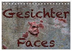 Gesichter – Faces (Tischkalender 2024 DIN A5 quer), CALVENDO Monatskalender von Reichenauer,  Maria