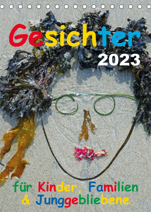 Gesichter für Kinder, Familien & Junggebliebene (Tischkalender 2023 DIN A5 hoch) von Vogl,  Oskar