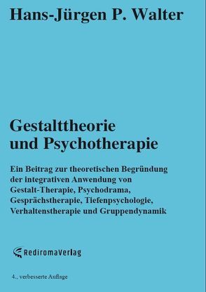 Gestalttheorie und Psychotherapie von Walter,  Hans-Jürgen P.