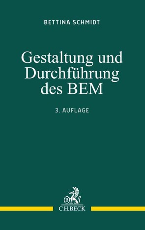 Gestaltung und Durchführung des BEM von Plote,  Maximilian, Schmidt,  Bettina