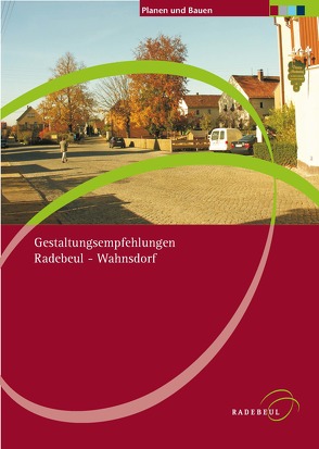 Gestaltungsempfehlungen Radebeul-Wahnsdorf