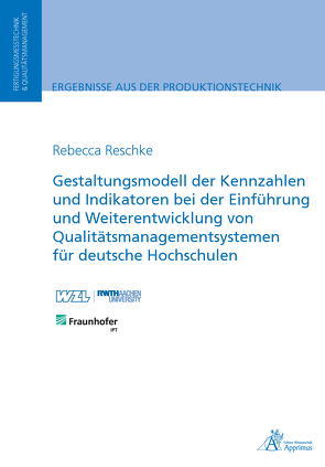 Gestaltungsmodell der Kennzahlen und Indikatoren bei der Einführung und von Reschke,  Rebecca