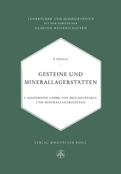 Gesteine und Minerallagerstätten von Niggli,  P.