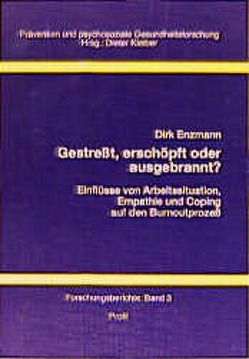 Gestresst, erschöpft oder ausgebrannt von Enzmann,  Dirk, Kleiber,  Dieter