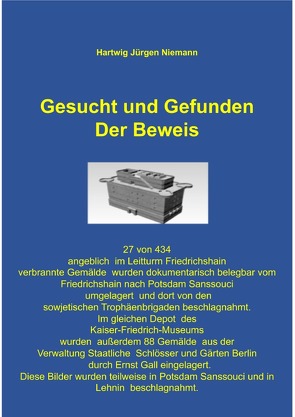 Gesucht und Gefunden Der Beweis von Niemann,  Hartwig