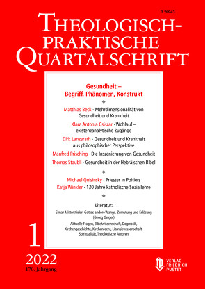 Gesundheit – Begriff, Phänomen, Konstrukt von Professorinnen,  der Fakultät für Theologie der Kath. Privat-Universität Linz Die Professoren