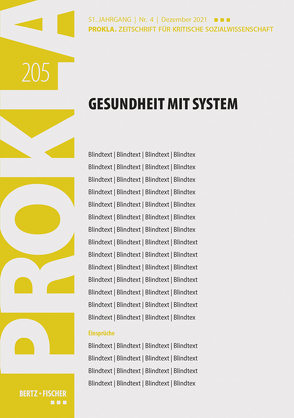 Gesundheit mit System von Prokla 205