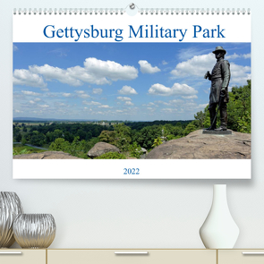 Gettysburg Military Park (Premium, hochwertiger DIN A2 Wandkalender 2022, Kunstdruck in Hochglanz) von Enders,  Borg