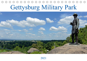 Gettysburg Military Park (Tischkalender 2021 DIN A5 quer) von Enders,  Borg