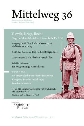 Gewalt, Krieg, Recht. Siegfried-Landshut- Preis 2020: Isabel V. Hull von Brosda,  Carsten, Habermas,  Rebekka, Hull,  Isabel, Knöbl,  Wolfgang, Reemtsma,  Jan Philipp