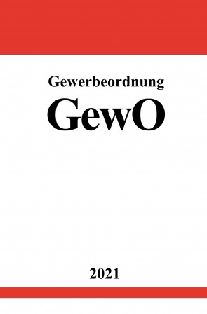 Gewerbeordnung (GewO) von Studier,  Ronny