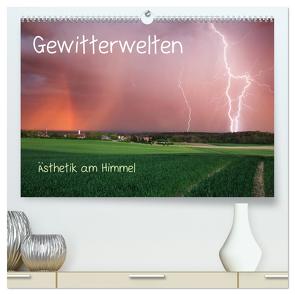 Gewitterwelten (hochwertiger Premium Wandkalender 2024 DIN A2 quer), Kunstdruck in Hochglanz von Eggert,  Daniel