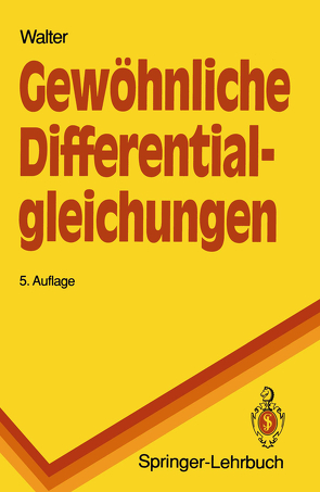 Gewöhnliche Differentialgleichungen von Walter,  Wolfgang