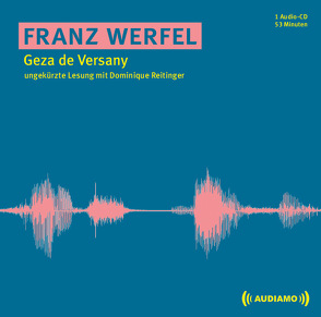 Géza de Varsany oder: Wann wirst du endlich eine Seele bekommen? von Franz Werfel,  Franz, Reitinger,  Dominique