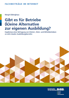 Gibt es für Betriebe (k)eine Alternative zur eigenen Ausbildung? von Ebbinghaus,  Margit