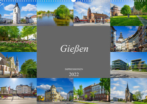 Gießen Impressionen (Wandkalender 2022 DIN A2 quer) von Meutzner,  Dirk