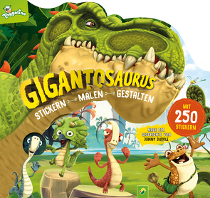 Gigantosaurus Stickern – Malen – Gestalten von Duddle,  Jonny