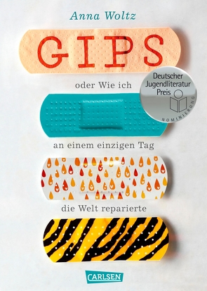 Gips oder Wie ich an einem einzigen Tag die Welt reparierte von Kluitmann,  Andrea, Woltz,  Anna