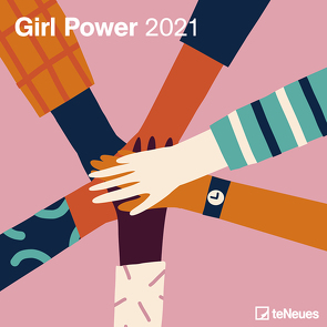 Girl Power 2021 – Wand-Kalender – Broschüren-Kalender – 30×30 – 30×60 geöffnet – Frauen