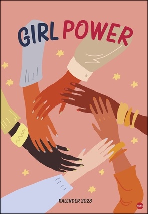 Girl Power Posterkalender 2023. Großer Wandkalender mit 12 starken Motiven. Einzigartiger Kalender XXL zum Thema Feminismus. 37×54 cm. Hochformat von Heye