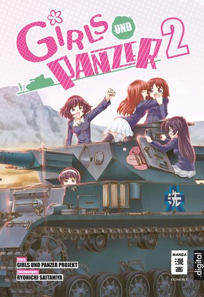 Girls und Panzer 02 von Saitaniya,  Ryouichi, Seisaku Iinkai, Steinle,  Christine