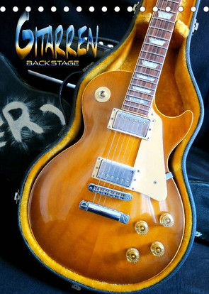 Gitarren backstage (Tischkalender 2023 DIN A5 hoch) von Bleicher,  Renate