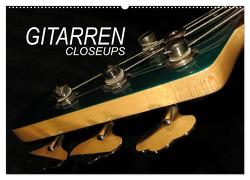 GITARREN Closeups (Wandkalender 2024 DIN A2 quer), CALVENDO Monatskalender von Bleicher,  Renate