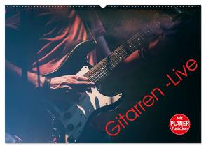 Gitarren – Live (Wandkalender 2024 DIN A2 quer), CALVENDO Monatskalender von Knaack,  Martin