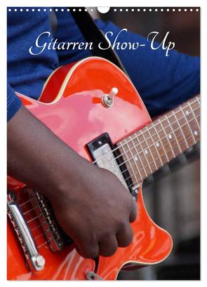 Gitarren Show-Up (Wandkalender 2024 DIN A3 hoch), CALVENDO Monatskalender von Zara,  Mendy