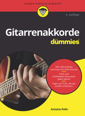 Gitarrenakkorde für Dummies von Fehn,  Oliver, Polin,  Antoine A.