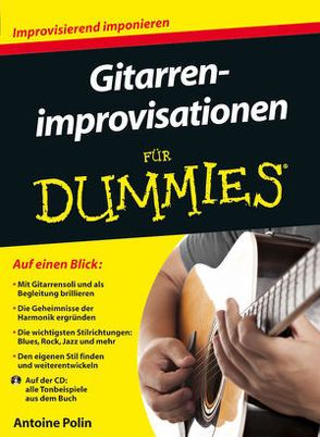 Gitarrenimprovisationen für Dummies von Fehn,  Oliver, Polin,  Antoine