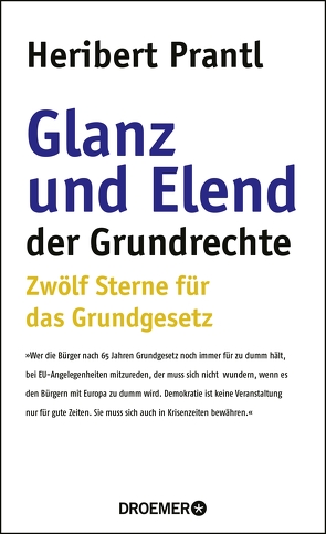 Glanz und Elend der Grundrechte von Prantl,  Heribert