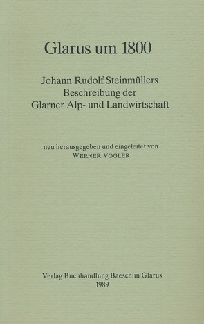 Glarus von Steinmüller,  Johann R, Vogler,  Werner