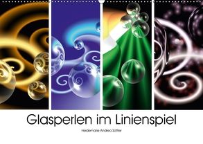 Glasperlen im Linienspiel (Wandkalender 2018 DIN A2 quer) von Sattler,  Heidemarie