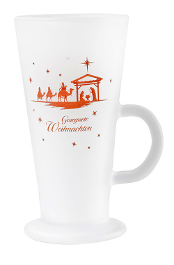 Glastasse »Gesegnete Weihnachten«