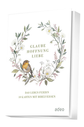 Glaube, Hoffnung, Liebe – Faltkartenset von Rochlitzer,  Rebekka