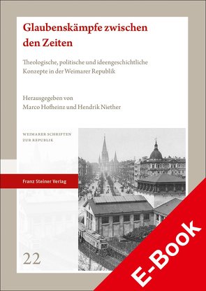 Glaubenskämpfe zwischen den Zeiten von Hofheinz,  Marco, Niether,  Hendrik