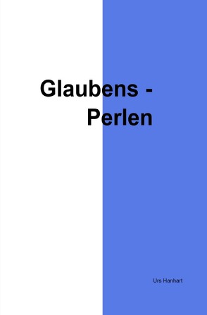 Glaubensperlen von Hanhart,  Urs